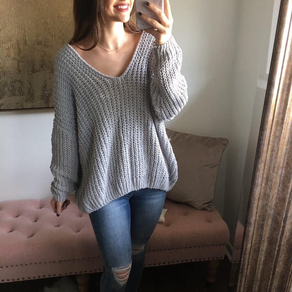 Woven Yarn Sweater